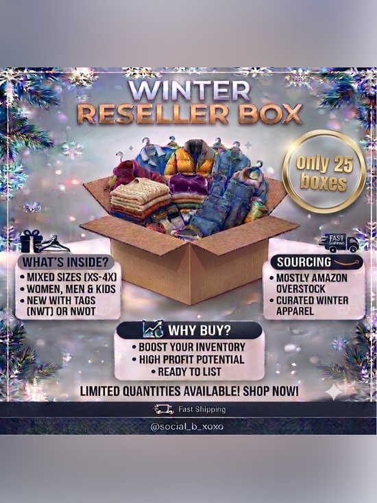 Amazon Other - ❄️Winter Reseller Box❄️